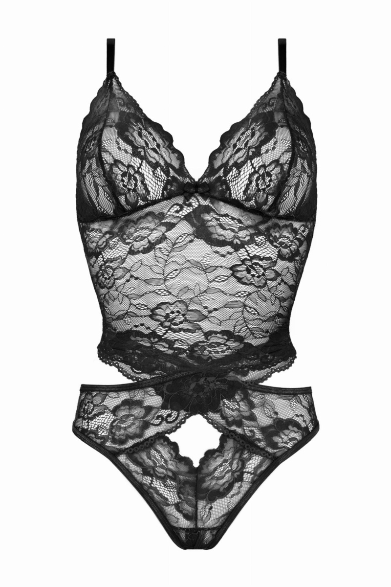 Romi Csipk S Szett Nyitott Bugyival Baci Lingerie