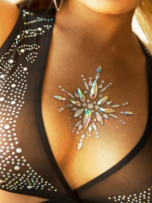 Soleil body jewels sticker