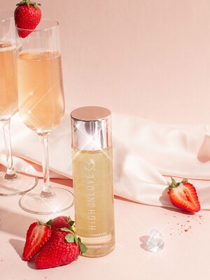 Massage Oil Champagne & Strawberry 120ml